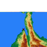 Nächste Vorhersageorte - Palu - Karte