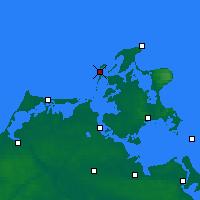 Nächste Vorhersageorte - Hiddensee - Karte