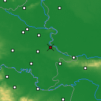 Nächste Vorhersageorte - Vukovar - Karte