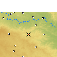 Nächste Vorhersageorte - Ahmadpur - Karte