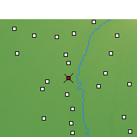 Nächste Vorhersageorte - Gharaunda - Karte