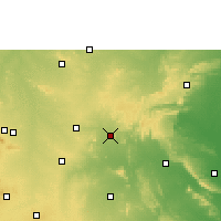 Nächste Vorhersageorte - Gooty - Karte