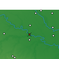 Nächste Vorhersageorte - Hamirpur - Karte