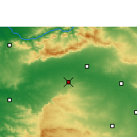 Nächste Vorhersageorte - Nandurbar - Karte