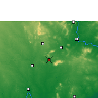 Nächste Vorhersageorte - Palwancha - Karte