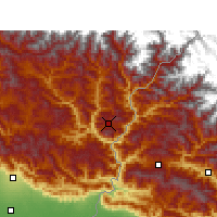 Nächste Vorhersageorte - Pithoragarh - Karte