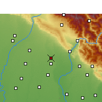 Nächste Vorhersageorte - Roorkee - Karte