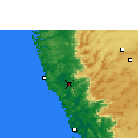 Nächste Vorhersageorte - Sawantwadi - Karte