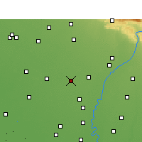 Nächste Vorhersageorte - Thanesar - Karte