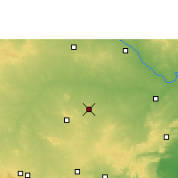 Nächste Vorhersageorte - Yemmiganur - Karte