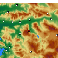 Nächste Vorhersageorte - Bozdoğan - Karte