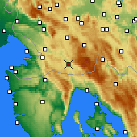 Nächste Vorhersageorte - Ilirska Bistrica - Karte