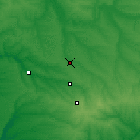 Nächste Vorhersageorte - Huljajpole - Karte