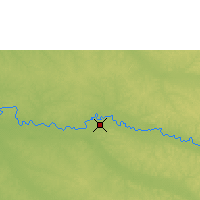 Nächste Vorhersageorte - Boende - Karte