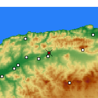 Nächste Vorhersageorte - El Abadia - Karte