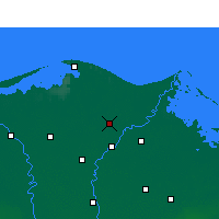 Nächste Vorhersageorte - Belqas - Karte