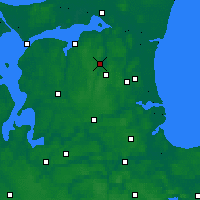 Nächste Vorhersageorte - Støvring - Karte