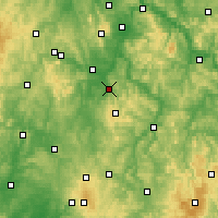 Nächste Vorhersageorte - Homberg (Efze) - Karte