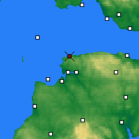 Nächste Vorhersageorte - Ilfracombe - Karte