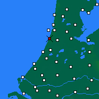 Nächste Vorhersageorte - Zandvoort - Karte