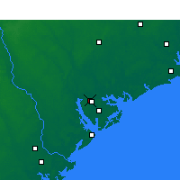 Nächste Vorhersageorte - Beaufort - Karte