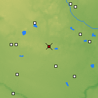 Nächste Vorhersageorte - Litchfield - Karte