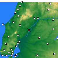 Nächste Vorhersageorte - Santarém - Karte