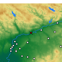 Nächste Vorhersageorte - Lora del Río - Karte