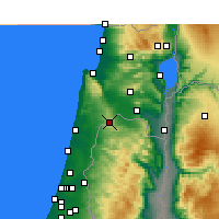 Nächste Vorhersageorte - Umm al-Fahm - Karte