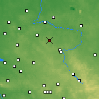 Nächste Vorhersageorte - Kłobuck - Karte
