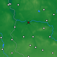 Nächste Vorhersageorte - Krosno Odrzańskie - Karte