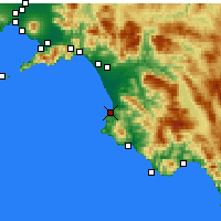 Nächste Vorhersageorte - Agropoli - Karte