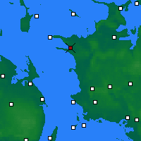 Nächste Vorhersageorte - Kalundborg - Karte