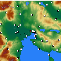 Nächste Vorhersageorte - Stavroupoli - Karte