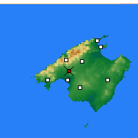 Nächste Vorhersageorte - Marratxí - Karte