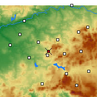 Nächste Vorhersageorte - Cabra - Karte