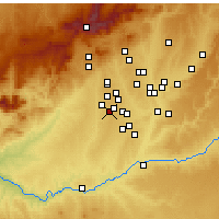 Nächste Vorhersageorte - Móstoles - Karte