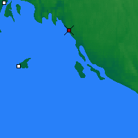Nächste Vorhersageorte - Pitkjaranta - Karte