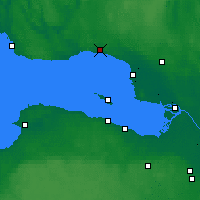 Nächste Vorhersageorte - Selenogorsk - Karte