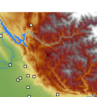 Nächste Vorhersageorte - Shimla - Karte
