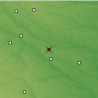 Nächste Vorhersageorte - Oskaloosa - Karte