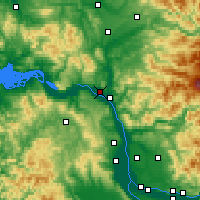 Nächste Vorhersageorte - Longview - Karte