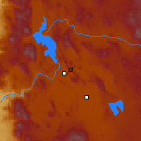 Nächste Vorhersageorte - Klamath Falls - Karte