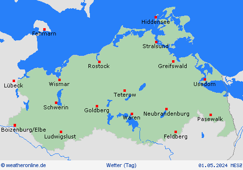 übersicht  Deutschland Vorhersagekarten