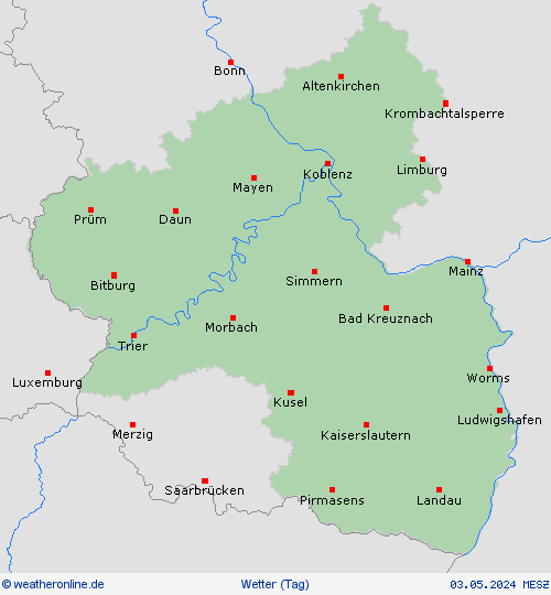 übersicht  Deutschland Vorhersagekarten