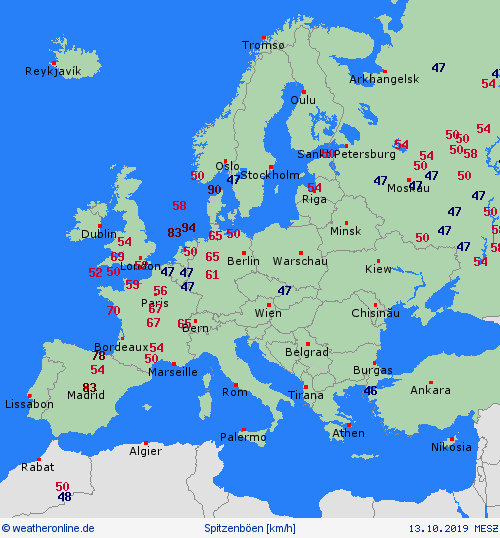 currentgraph Typ=windspitzen 2019-10%02d 13:00 UTC