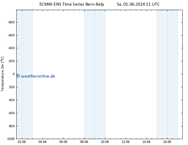Temperaturkarte (2m) ALL TS Sa 08.06.2024 11 UTC