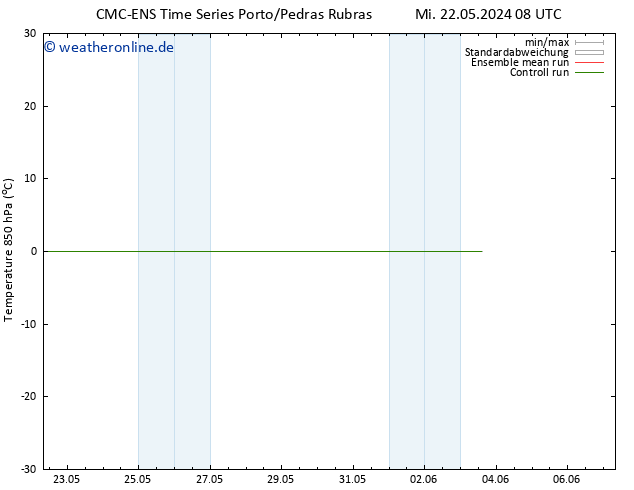 Temp. 850 hPa CMC TS Mi 22.05.2024 20 UTC