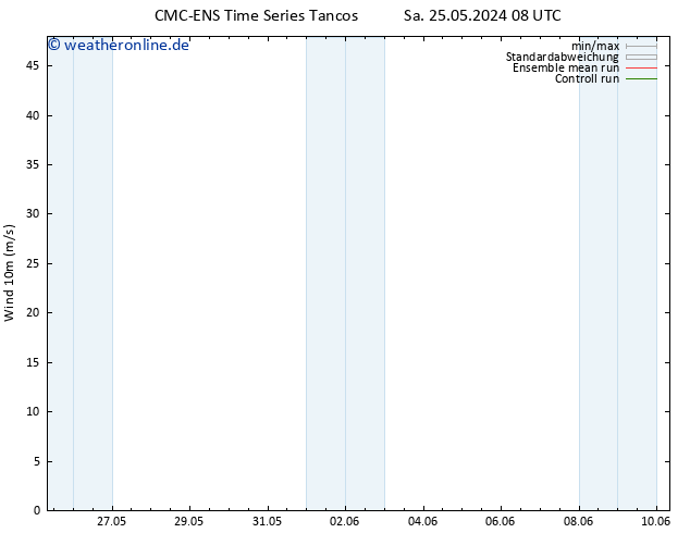 Bodenwind CMC TS Sa 25.05.2024 08 UTC