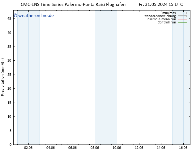 Niederschlag CMC TS Di 11.06.2024 03 UTC